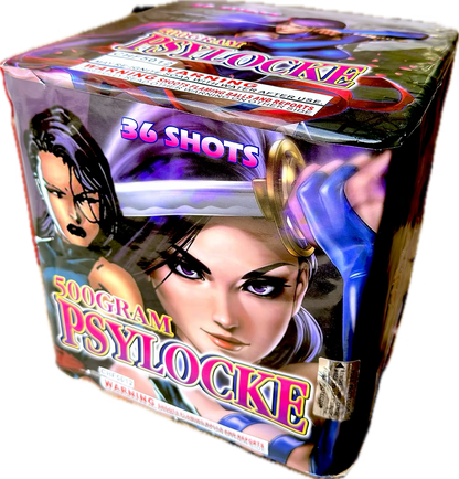 Psylocke 36-Shot XXL Aerial Cake