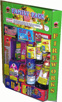 Family Pack #2 Fireworks Assortment
