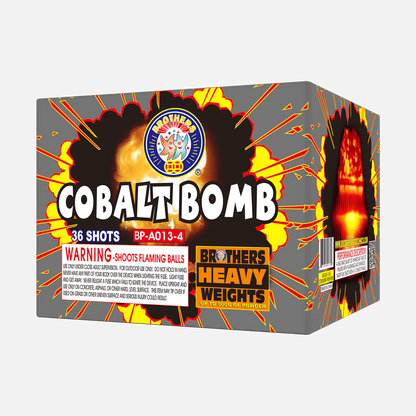 Cobalt bomb 36-Shot XL Aerial Cake