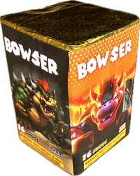 Tarta aérea Bowser 16 disparos XL
