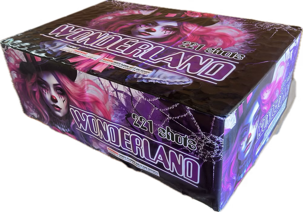 Wonderland 221-Shot XXL Aerial Cake