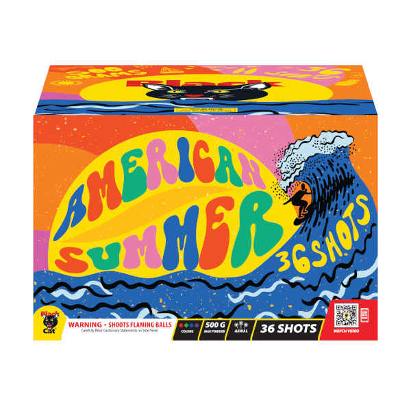 American Summer 36-Shot XL Aerial Cake