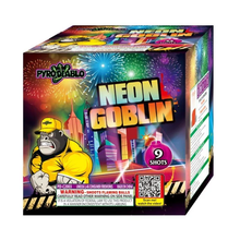 Neon Goblin 9-Shot Standard Aerial Cake | Case Pack™ 16/1