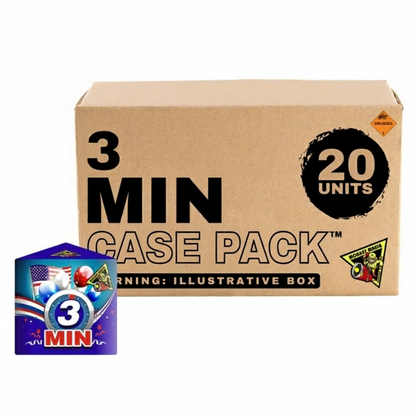 3 Min Large Fountain | Case Pack™ 20/1
