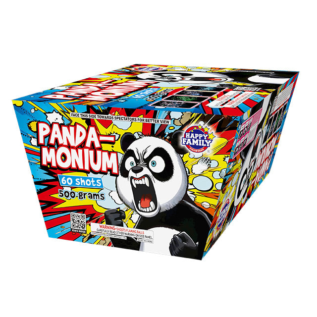Panda-Monium 60-Shot XL Aerial Cake
