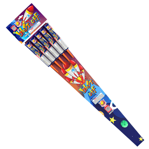 Blast Off Bottle Rockets (5-Count)