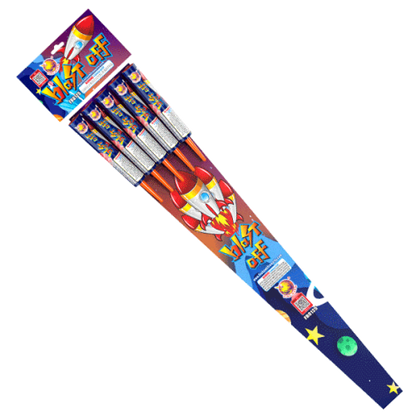 Blast Off Bottle Rockets (5-Count)