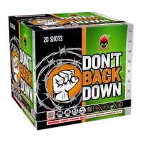 Don't Back Down 20-Shot XL Aerial Cake