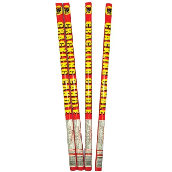 Velas Chispeantes de 10 Tiros (Paquete de 4)