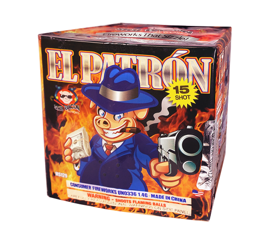 El Patron 15-Shot Standard Aerial Cake