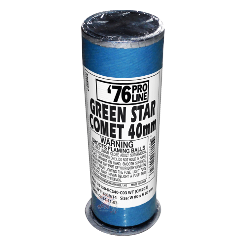 40mm Estrella Verde Cometa Disparo Único Pro-Line