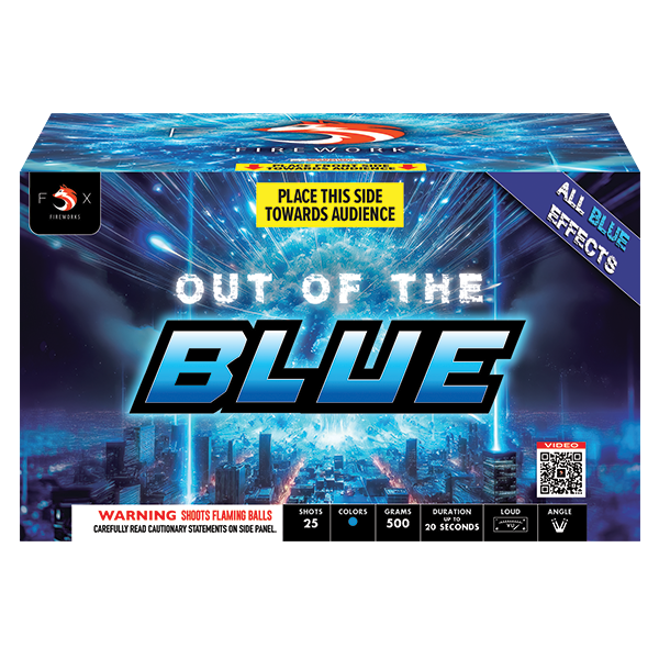 Pastel Aéreo XL "Out Of The Blue" de 25 Disparos