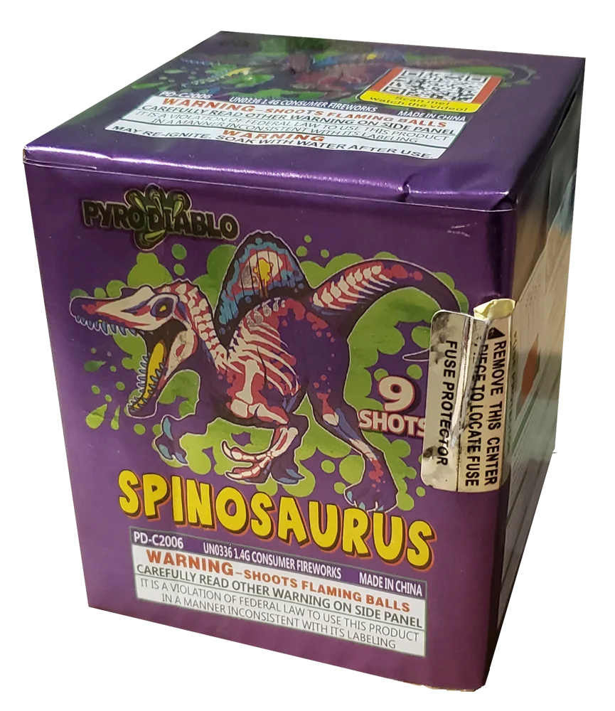 Spinosaurus 9-Shot Standard Aerial Cake