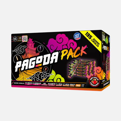 Baterías Pagoda® de 10 disparos (velas romanas)