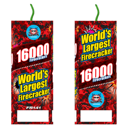 Worlds Largest Firecracker (16000 roll)