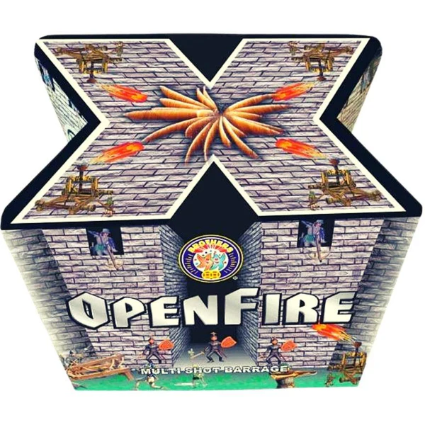 OpenFire 33-Shot XL Aerial Cake | Case Pack™ 4/1