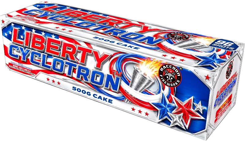 Liberty Cyclotron 96-Shot XL Aerial Finale Set