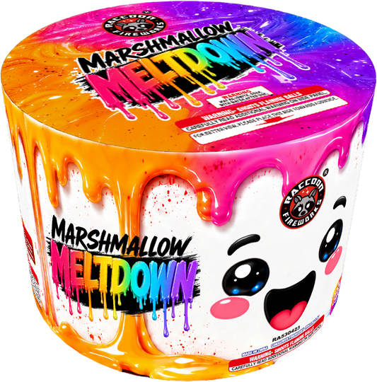 Marshmallow Meltdown 28-Shot XL Aerial Cake