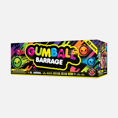 Gumball® Barrage 60-Tiros XL® Aéreos