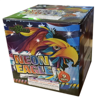 Neon Eagle 9-Shot Standard Aerial Cake