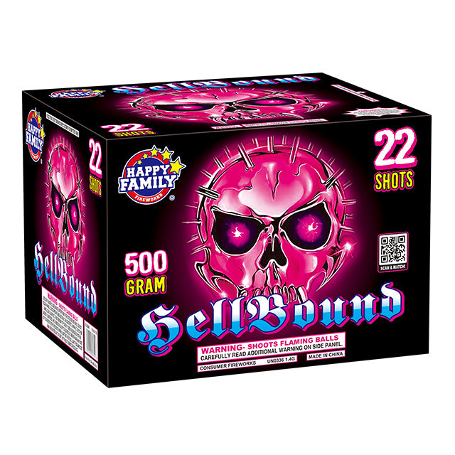 Tarta aérea HellBound de 22 disparos XL