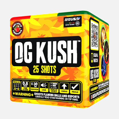 OG Kush 150-Shot Standard Aerial Finale Set