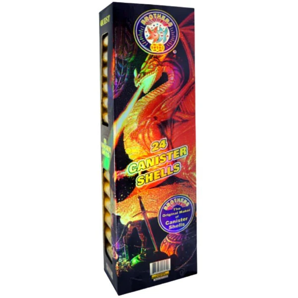Quest 24-Shot Canister Shells | Case Pack™ 4/1
