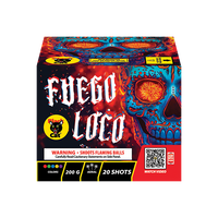 Fuego Loco 20-Shot Standard Aerial Cake