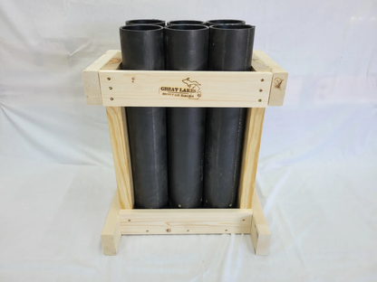 Great Lakes Mortar Racks™ 4 in. 6-Shot 1.3G Display Rack