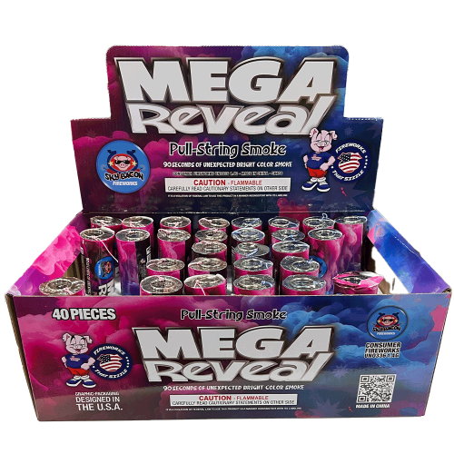 Mega Reveal - Pull-String Smoke
