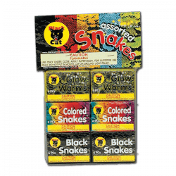 Assorted Snakes Ground Novelty (6-Pack)
