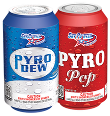 Pyro Dew/Pyro Pop Standard Fountain