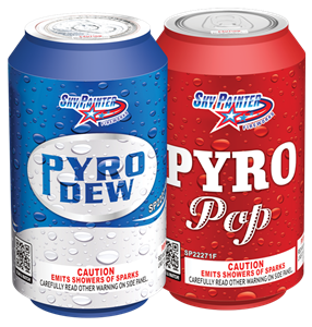 Pyro Dew/Pyro Pop Standard Fountain