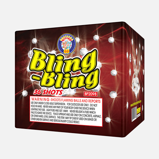 Bling Bling 36 Disparos Bengalas Aéreas Estándar