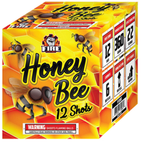 Honey Bee 12-Shot V.I.P 18-Shot Large Aerial Cake Aerial Cake