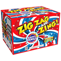 Zig Zag and Zing 20-Shot XL Aerial Cake