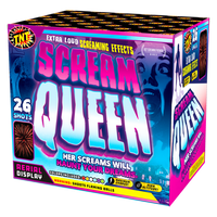 Scream Queen 26-Shot XL Aerial Cake