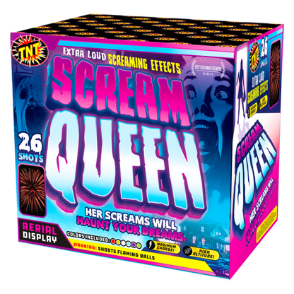Scream Queen 26-Shot XL Aerial Cake