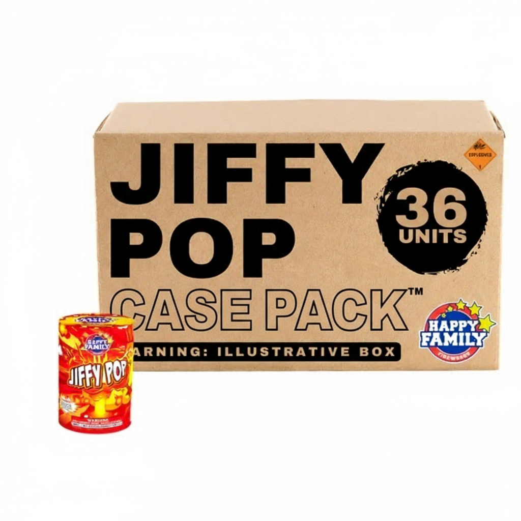 Jiffy Pop Standard Fountain | Case Pack™ 36/1