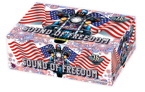 Sound of Freedom 76-Shot XL Aerial Cake