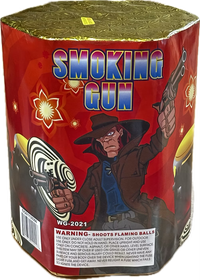 Torta aérea XXL de 25 disparos "Smoking Gun"
