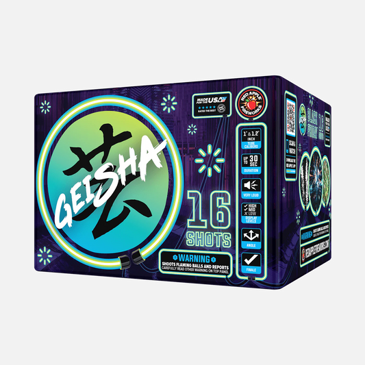 Black Friday Geisha® 16 Disparos XL® Aéreos