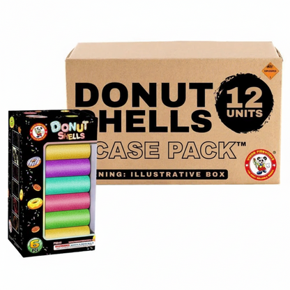 Donut Shells 6-Shot Canister Shells | Case Pack™ 12/1