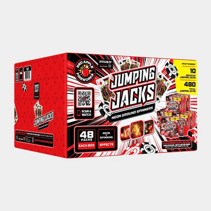 Jumping Jacks Neon Ground Spinners