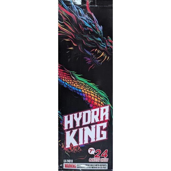 Hydra King de 24 disparos, proyectiles tipo mortero de 7 pulgadas