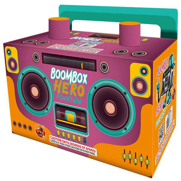 BoomBox Hero Fountain