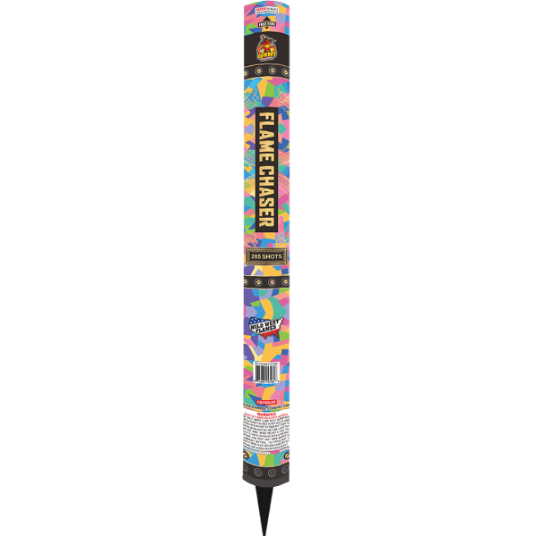 Flame Chaser 285-Shot Barrage Roman Candle
