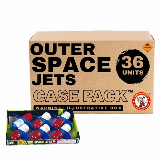 Outer Space Jets (6-Pack) Flying Novelty