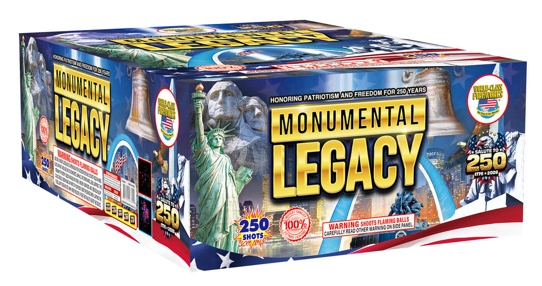 Monumental Legacy 250-Shot XL Aerial Cake