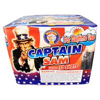 Captain Sam 30-Shot Aerial Cake